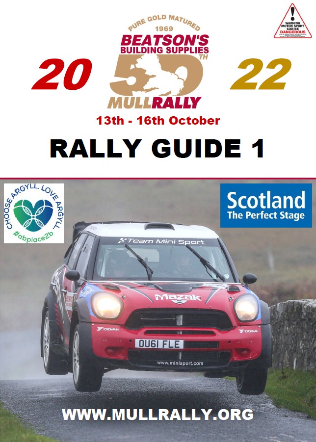 2022 Rally Guide Beatson's Building Supplies Mull Rally